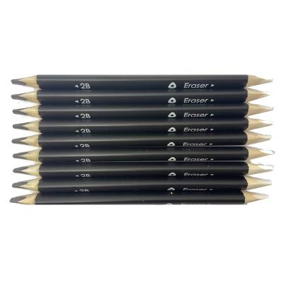 China Office & New School Pencil Design Professional Sketching Rubber High Light Soft Erasable Pencil For Stundent Art for sale