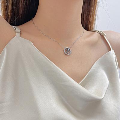 China Fashion Europe and America style stainless steel clavicle chain jewelry steel women French Korean Japanese sense high-grade titanium for sale