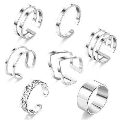 China Fashion Jewelry Environmentally Friendly Toe Ring Stainless Steel for sale