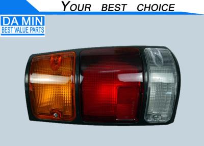 China 8971210760 ISUZU Body Parts , TFR Vertical Type Three Colors Rear Lamp Curved Glass Shell for sale