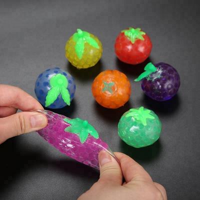 China For Wholesale High Quality Fruit Crystal Jelly Beads Vending Machine Squeeze Ball for sale