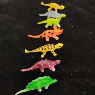 China PVC Promotional Educational Toys Plastic Capsule Toys Funny Designs Mini Plastic Dinosaur Toy Colorful for sale