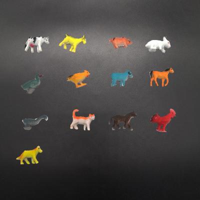 China Promotional toys/figure for capsule/farm animal wholesale 13 designs 1 inch small farm animal figure for sale