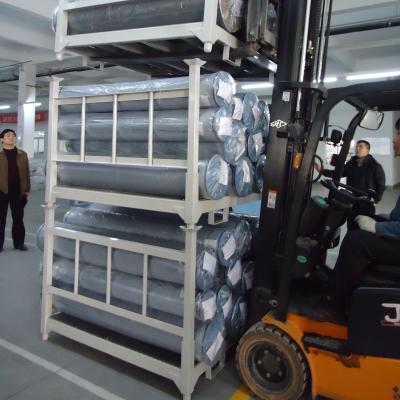 China Corrosion Protection Double Side Metal Rack For Textile Fabric for sale