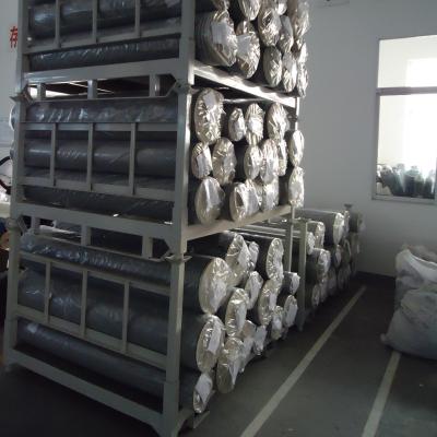 China Fabric Roll Storage Metal Cloth Rolling Display Rack for sale