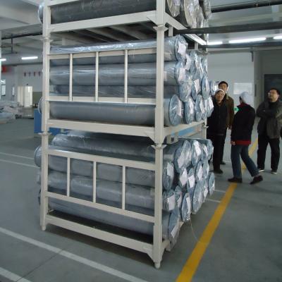 China Corrosion Protection Storage Heavy Loading Rack For Cloth Roll Storage for sale