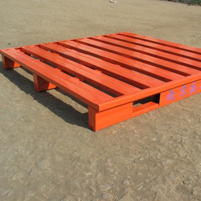 China Corrosion Protection Factory Supply Hot Price Heavy Duty Stacking Steel Warehouse Pallet for sale