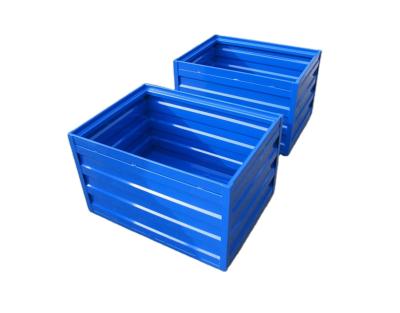 China Q235B Manufacture Professional Storage Stackable Container Steel Stainless Steel for sale