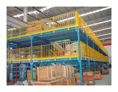 China First in the last outlet factory supply attractive price muti level mezzanine grating steel platform for sale