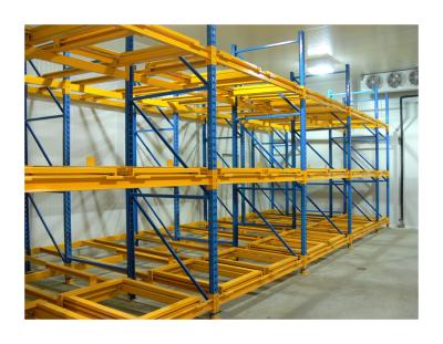 China First In Latest Special Hot Selling Warehouse Rack Pallet System Push Rack Racking for sale