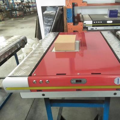 China First in galvanized butt and 2.5mm thickness guide rail automatic shuttle mobile radio stretching system for sale