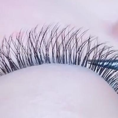 China Natural Soft YY Shape Soft Light Eyelash Extension 8-12mm C Curl Eyelash Extension Silk Eyelash Extension Makeup for sale