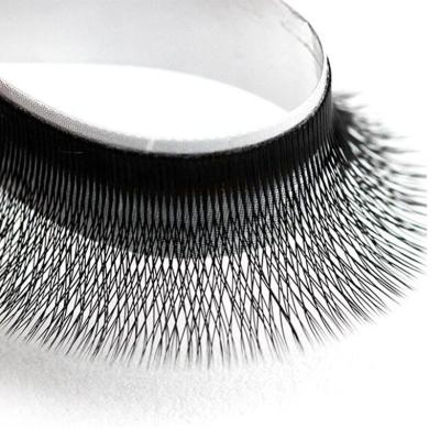 China Different Natural Soft Hand Made Mink Fiber Easy Fan Long Eyelash Extensions for sale