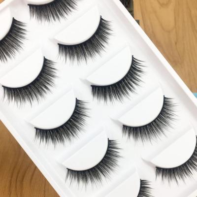 China Logo New Style Clover Easy Natural Soft Cheap Private Graft Price Natural Black With Eyelash Extension for sale