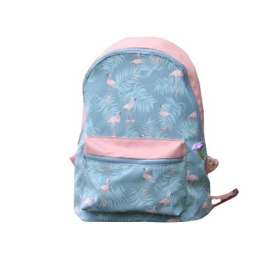 China Large Capacity 2018 New Large Capacity Ladies Backpack Flower Printed Backpack For Girls for sale