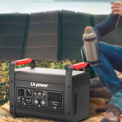 China New Arrival 1000w AC Power Supply Lithium AC 2022 Type C Output Portable Solar Powered Generator Camping Power Station For Laptop for sale