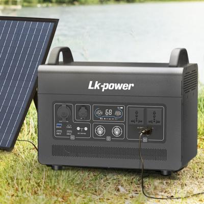 China Full Recharge Within 3 Hours In Stock No Gasoline No Noise Campers RVs LiFePO4 Portable Solar Lithium Generator Power Station for sale