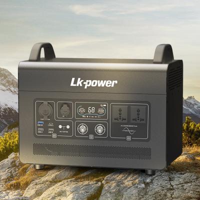 China Type C rv emergency generator lifepo4 lithium battery mobile outdoor camping rechargeable solar rechargeable portable power station for sale