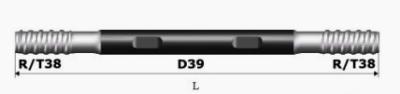 China D39 Dia 39mm Hdd Core Drill Bit Extension Rod 1220mm ISO9001 for sale