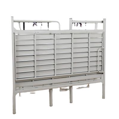 China OEM Designs Adjustable Apartment Double Metal Bunk Bed Metal Folding Wall Folding Bed (Size) for sale