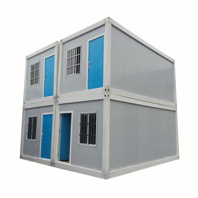 China Contemporary Modular Container House Flat Pack Portable Office Building Prefab Offices Rooms For Living for sale