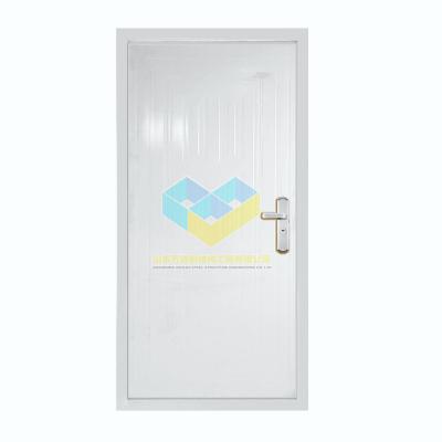 China House Security Door Entrance Modern Main Exterior Metal Fire Resistance Single Door Customized Security Door for sale