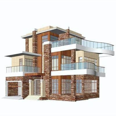 China modern low cost light steel house earn money container house home modern design light steel villa for sale