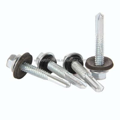 China Pan Steel Round Head Drill Tail Thread Self-Drilling Dovetail Screw Stainless Steel Pan Drill Tail Head Screw for sale