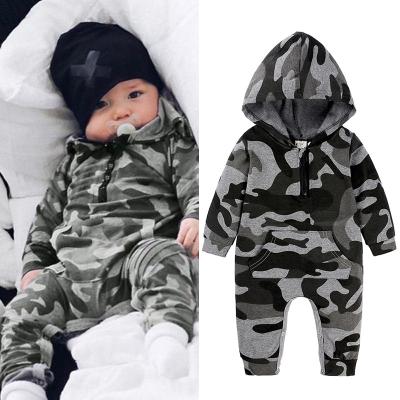 China Baby Children's Cotton Customized LOGO Clothes Home Tights Hooded Climbing Clothes HY2666N for sale