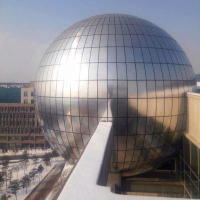 China Perforated Acoustic Transmission Projection Dome Screen for sale