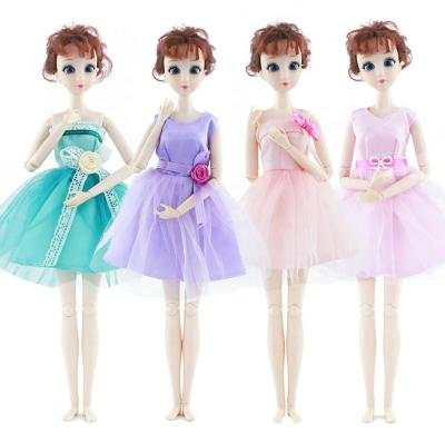 China Mini Toy High Quality Handmade Fashion 28cm 30cm BJD Doll Clothes Wedding Dresses Coat For Doll Dress for sale