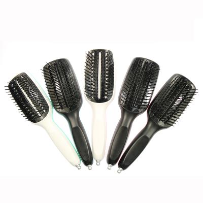 China Wholesale Waterproof Custom Logo Hair Comb Flexible Detangler Hair Wet Comb for sale