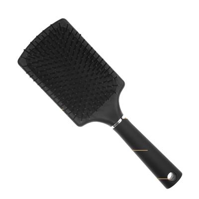 China Custom Air Paddle Cushion Square Hair Brush Anti-static Massage Paddle Brush for sale