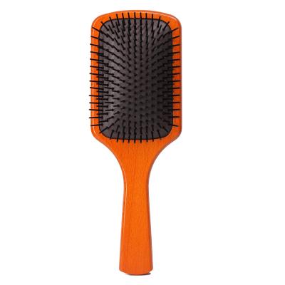 China Cushion Professional Private Label Styling Paddle Hair Brush Custom Logo Massage Hair Brush for sale