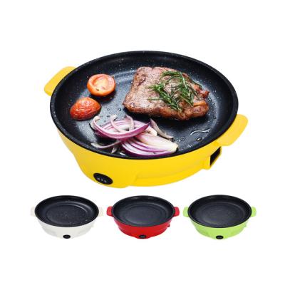 China Temperature Control Automatic Stick Non Frying Pan Household Portable Smokeless Multifunctional Non-stick Stainless Steel Electric Grill for sale