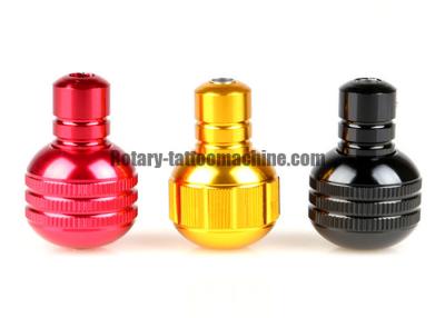 China Metal Disposable Tattoo Grips Self Locking Red / Black / Gold Color CE Approval for sale