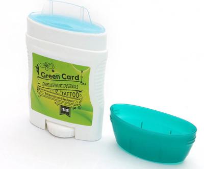 China Green Card Tattoo Transfer Cream Longer Lasting Tattoo Stencil 2oz 56.6g for sale