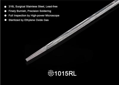 China 316 L Surgical Stainless Steel Round Liner RL Premium Sterile Tattoo Needle 7RL 3RL 5RL 1RL for sale