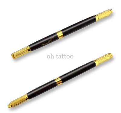 China OEM Double Ended Blades Multifunctional Semi Permanent Eyebrow Tattoo Pen for sale