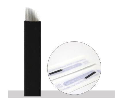 China Diameter 0.18mm Sharp Eyebrow Tattoo Blades For Microblading With Various Pins for sale