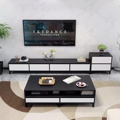 China Anti water Wholesale Home Living Room Furniture Cabinet Modern TV Stands Coffee table for sale