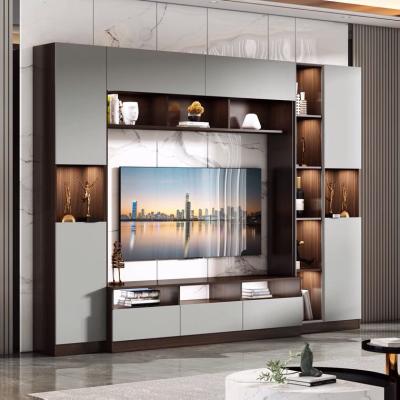 China Anti water High Quantity Fast Move Popular Wooden Cheap Home Living Room Cabinets Wood Furniture TV Cabinet for sale