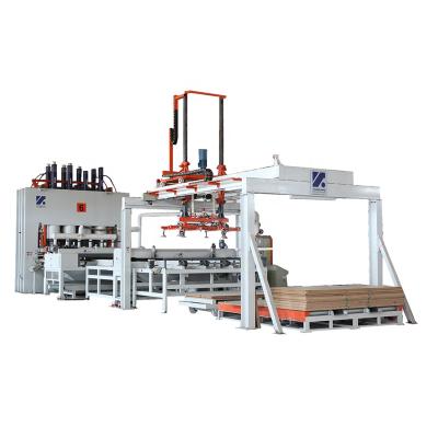 China High Quality Melamine Laminating Melamine Laminating Short Cycle Press Machine for sale