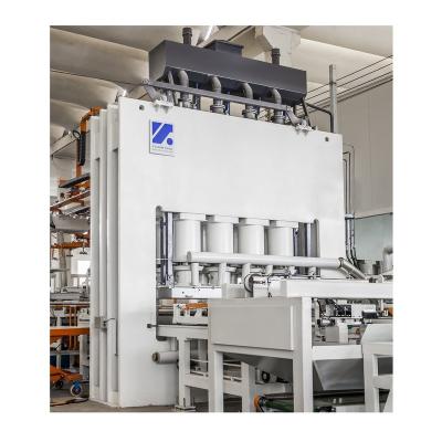 China Melamine Laminating Short Cycle Press Machine Melamine Laminating Paper On MDF for sale