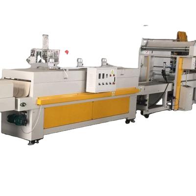 China Heat Seal And Shrink Laminate Floor Packing Machine Laminate Flooring Production Line For Packing for sale