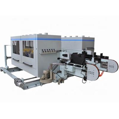 China Woodworking Laminate Flooring Machine Double End Tenoner Production Line for sale