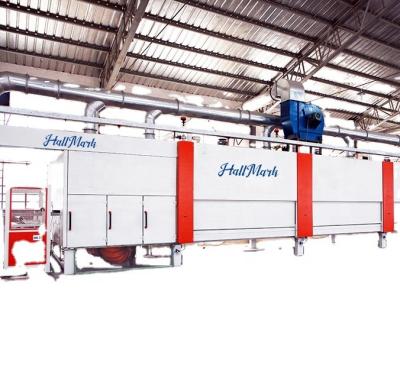 China impregnating line/melamine paper impregnating line/decorative paper one step coating machine 10-50m/min for sale