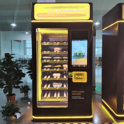 China Easy Use Fresh Automed Salad And Sandwichs Vending Machine For Business for sale