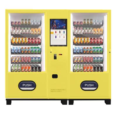 China Anack vending machine touch screen popular easy use drink and drink vending machines for sale for sale