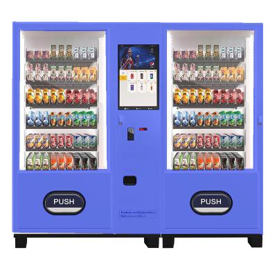 China New Style Easy Mechanical Spring Use Hot Drinks Drink Dispenser Luxury Beverage Vending Machine for sale